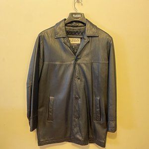 M. Julian by Wilsons 100% Leather 3/4 Length Leather Jacket Small